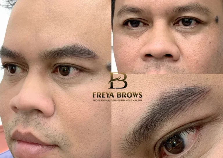 Men eyebrows